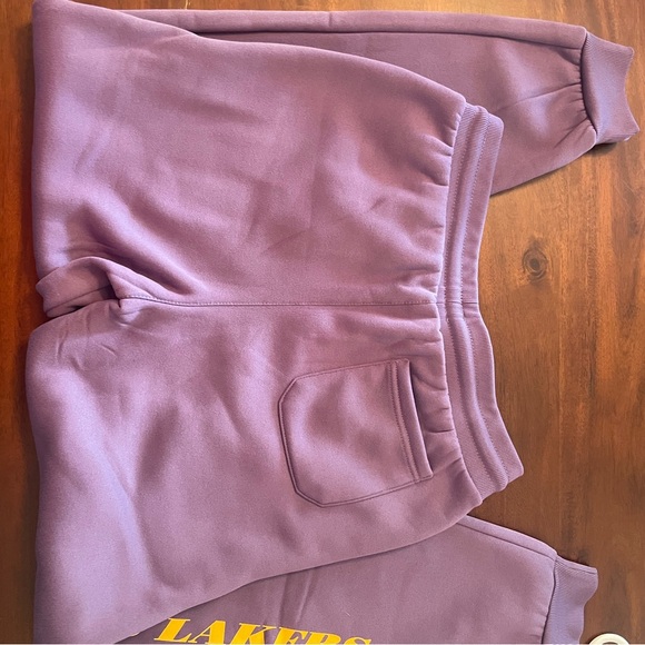 NBA Los Angeles Lakers sweatpants jogger men’s size medium - Picture 5 of 6
